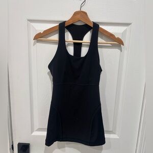 Lululemon athletica Black Athletic Tank Top, Size 4